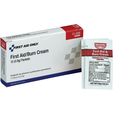 First Aid/Burn Cream (Unitized Refill), 0.9 g, 12/Box